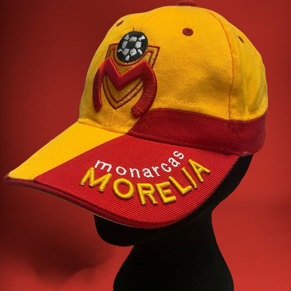 Monarcas Morelia Soccer Hat Mexico Futbol Adjustable Baseball Cap 3D Embroidered